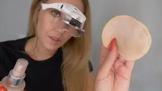ASMR Face Inspection RP - Inaudible, checking your skin, laser treatment
