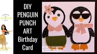 DIY PENGUIN PUNCH ART