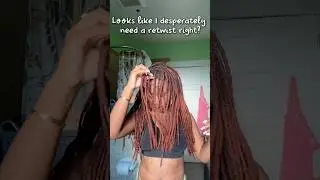 Sometimes a wash is enough, loc care doesn&rsquo;t always mean a retwist 😌 #locs #noretwist #washday