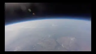 Stratosphere weather balloon flight with 3D flight path