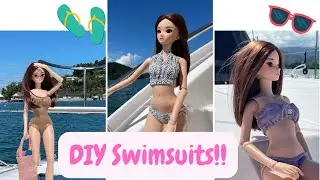 DIY 3 Smart Doll Swimsuits!