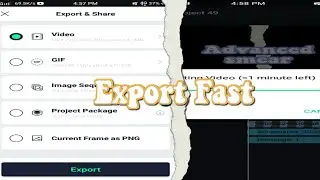 How to export fast on alightmotion(easiest way)