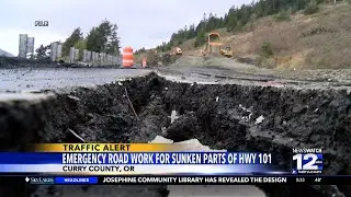 Traffic Alert: Emergency road work for Highway 101