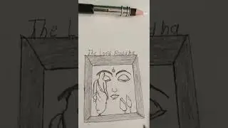The Lord Buddha sketch #youtubeshorts