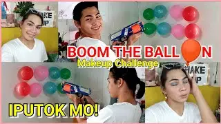 BOOM THE BALLON MAKEUP CHALLENGE | Jd Gonzales
