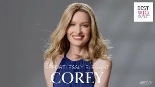 Corey | Lace Front & Monofilament Top Human Hair Blend Wig by Envy (EV37032)