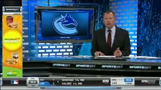 Luongo Returns to Canucks 9/13/12 [HD]