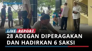 Rekonstruksi Pembunuhan Perangkat Desa di Tuban, 28 Adegan Diperagakan dan Hadirkan 6 Saksi