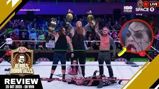 WYATT SICKS DESTRUYE A PSYCHO CLOWN Y PAGANO! | AAA HEROES INMORTALES 2025 Review EN VIVO