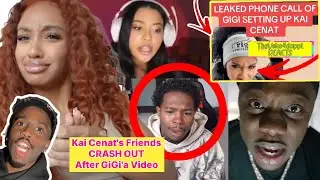 Kai Cenat Friends CRASH OUT After GiGi Exp0$ing Video🤬 GiGi Claim Kai CHEATED FIRST🤬 Call Leaked