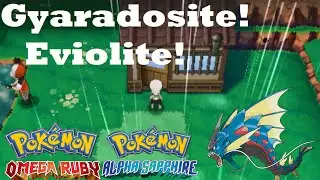 Как получить Гиарадосайт и Эвиолит в Pokemon Omega Ruby and Alpha Sapphire!