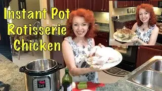 Instant Pot Whole Chicken Rotisserie Style