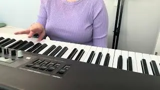 C natural minor scale 