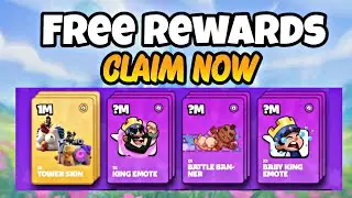 Hurry! Claim FREE Squad Busters REWARDS  in Clash Royale Before They Expire! 