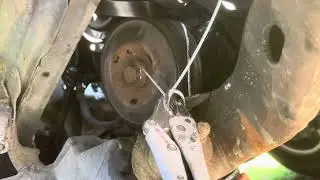 1995 Buick LeSabre 3.8L crankshaft pulley/harmonic balancer bolt removal