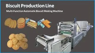 Multi-Function Automatic Biscuit Making Machine | Biscuit Production Line.