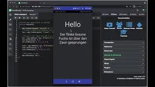DroidScript Premium Tutorials - Multi language