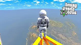 GTA 5 - SAUTER depuis la nouvelle TOUR la plus HAUTE du jeu !