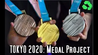 Recycled Innovative Medal Project for Tokyo Olympics 2020