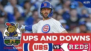 Cubs DROP Game 1 to Reds Despite Dansby Swanson&rsquo;s Up-and-Down Night | CHGO Cubs POSTGAME Podcast