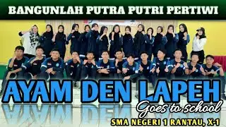 Senam Kreasi SMA N 1 RANTAU X-1 