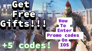 Raid shadow legends: HOW TO ENTER PROMO CODES ON iOS!!! +5 codes!