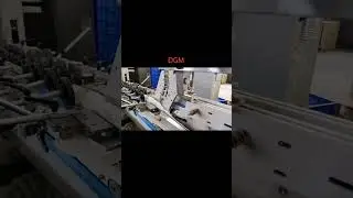 DGM high speed automatic folder gluer is running!!!