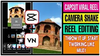Capcut new trend reel editing || Camera Shake effect reel tutorial || Trending reel editing