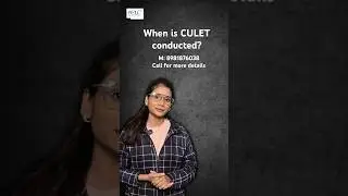 When will CULET 2026 be conducted? #law #ballb #culet