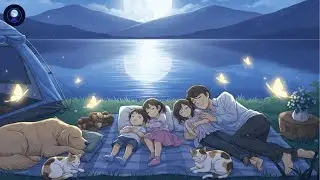 Moonlit Family Camp 🌙 Deep Sleep & Peaceful Meditation | Relaxing MUSIC |