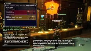 Final Fantasy XIV- Why Did It Have To Be Snakes & Adder's Nest Egg