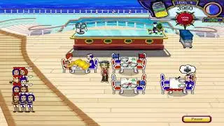 Diner Dash 3: Flo on the Go - Level #5 - Cruise Ship V
