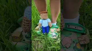 #minecraftsteve #crochet #crochetminecraft #handmade #explorepage