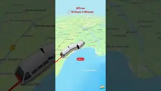 Chennai Hyderabad Express train route #chennai #hyderabad #train #tamil #shortsfeed #india