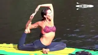 12 Yoga Positions on a Stand Up Paddle Board