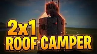 2x1 ROOF CAMPER BASE | SOLO&ndash;DUO BANKER #rust #rustbase #rustgame