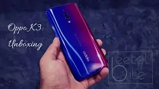 Распаковка Oppo K3: встроенный в экран сканер отпечатков пальцев, выдвижная селфи-камера, цена 16 990 рупий.
