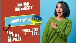 VU Book Shop | How to purchase VU handouts | Price | Online Order | Virtual University Book Shop