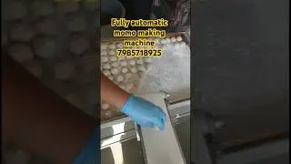 Fully automatic momo making machine #reels #viralvideo #shorts #fullyautometicmomo #momomahine