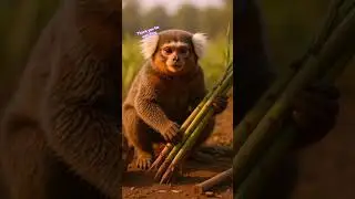 The Hardest Working Monkey: Little Marmoset's Farming Journey! 🐒🌱 #sorts #ai #viral #trending