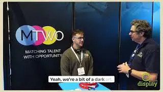 Nathan Mclauchlan-Welsh talks about MTWO Search's collaboration with PrintJobs at The Print Show