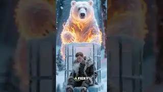 Giant ice monster vs Gian fire bear #usashorts