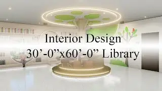Kids Library Interior Design || Library Interior Design || Interior Design || MHA