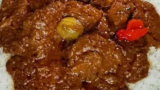 Mafé agneau/Mafé viande Sénégal