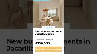 New build apartments in Jacarilla, Alicante #shorts
