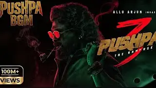 OFICIAL BGM FROM PUSHPA 3 |Power,Rage & Glory |Pushpa is Back#pushpa