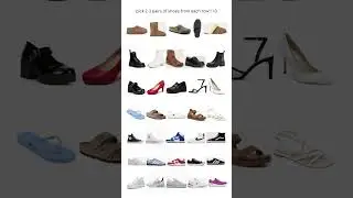 pick your shoe closet #shoes #shoe