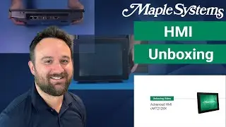 Unboxing a Maple Systems HMI - cMT2128X