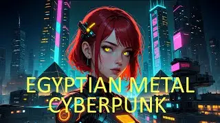 EGYPTIAN METAL CYBERPUNK MIX 2025 - pulsating music for crossing the desert