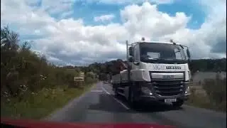 Summer Road Trip Drive With Music On History Visit To Logierait Highland Perthshire Scotland